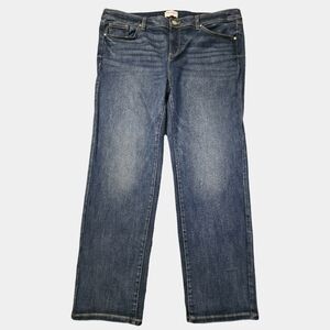 Lane Bryant Signature Mid-Rise Medium Wash Straight Leg Jeans Size 20W